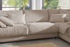 KAWOLA Sofa MADELINE Ecksofa Cord taupe Recamiere rechts 86 x 224 x 325 cm Bild 5