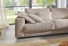 KAWOLA Sofa MADELINE Ecksofa Cord taupe Recamiere rechts 86 x 224 x 325 cm Bild 4