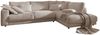 KAWOLA Sofa MADELINE Ecksofa Cord taupe Recamiere rechts 86 x 224 x 325 cm Bild 3
