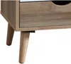 Vente-unique - LURVIA Bedside table Holz, Platte multicolour - B 40 cm x H 57 cm x L 45 cm Bild 5