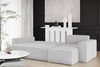 Ecksofa Schlafsofa Sofa MARIS Stoff Poso Dunkelgrün Ottomane Rechts Bild 2