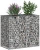 vidaXL Gabionen Hochbeet Silber 42033327 Bild 3