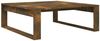 Couchtisch Räuchereiche 100 x 100 x 35 cm Holzwerkstoff [815999] Bild 2