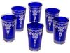 Marrakesch Orient & Mediterran Interior Teeglas 6x Orient Teeglas Andalous blau - 6er SET, 6-tlg, Glas, Handarbeit Bild 2