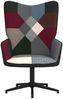 vidaXL Relaxsessel Patchwork Stoff, Drehbar [328199] Bild 2