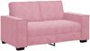 vidaXL 2-tlg. Sofagarnitur mit Kissen Rosa Samt 3324703 Bild 4
