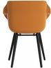 Hartman Sophie Studio Dining Stuhl, carbon black / indian orange Bild 4