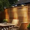 4er Set Solar-Dachrinnenleuchten, anthrazit, L 16 cm Bild 4