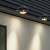 4er Set Solar-Dachrinnenleuchten, anthrazit, L 16 cm Bild 3