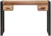 Schreibtisch, Massivholz Palisander-Finish, 110 x 50 x 76 cm Bild 3