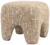 LEVEN Lifestyle Sitzhocker Hocker Pouf WAYO Lounge-Hocker 46x46cm Höhe 43 cm Bild 2