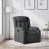 vidaXL Massage-Relaxsessel, Stoff, Dunkelgrau 3206253 Bild 1