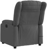 vidaXL Massage-Relaxsessel, Stoff, Dunkelgrau 3206253 Bild 4
