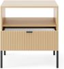 Selsey 'Vellore' Nachttisch mit Schublade, Eiche Optik, 54 cm Bild 3