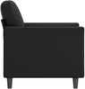 vidaXL Sessel Schwarz 60 cm Kunstleder 359323 Bild 4