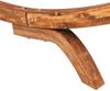 vidaXL Sonnenliege mit Dach 165x203x138 cm Bugholz Massiv Anthrazit 313952 Bild 4