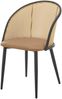 Esszimmerstuhl Gagnef 2er Set Braun / Schwarz [en. casa] Bild 2