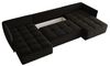 Wohnlandschaft Schlafsofa Sofa TREVISO Stoff Monolith Dunkelgrau Bild 4