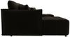Wohnlandschaft Schlafsofa Sofa TREVISO Stoff Monolith Dunkelgrau Bild 3