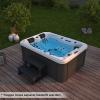 HOME DELUXE Outdoor-Whirlpool 'Beach Pure', 210 x 155 x 83 cm
