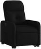 Relaxsessel, Fernsehsessel, Schlafsessel mit Aufstehhilfe Schwarz Stoff Bild 4