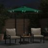vidaXL Sonnenschirm mit LED und Stahlmast Grün 225x225x212 cm 4005067 Bild 3