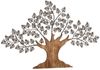 Wanddekoration aus Holz und Metall "Baum" Bild 4
