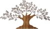 Wanddekoration aus Holz und Metall "Baum" Bild 2