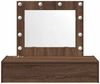 vidaXL Schminktisch mit Schubladen Braun 83 x 40 x 70 cm Holzwerkstoff 865232 Bild 5