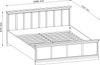 AX LIVING 160 x 200 Bett Levantos L160 – Eleganz und Komfort, Weiß Opal Bild 2