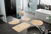 Bruno Banani Badematte Lana, Badvorleger, Badezimmer Teppich, Höhe 25 mm, rutschhemmend beschichtet, schnell trocknend, strapazierfähig, fußbodenheizungsgeeignet, Polyacryl, rund, Badteppich, Badematten, unifarben, auch als 3 teiliges Set & rund Bild 3
