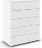 rauch Aditio Box, Kommode, 5 Schubladen, mit Softclose-Funktion, Farbe Weiß, BxHxT 80x100x43cm Bild 3