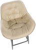 CLP Barhocker Gibson,creme Stoff Bild 5