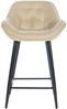 CLP Barhocker Gibson,creme Stoff Bild 2