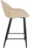 CLP Barhocker Gibson,creme Stoff Bild 3