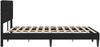 vidaXL Bettrahmen mit Kopfteil Schwarz 140 x 200 cm Samt 42027671 Bild 5