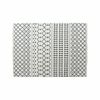 Teppich DKD Home Decor Weiß Polyester Baumwolle Dunkelgrau (120 x 180 x 1 cm) Bild 3