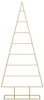 vidaXL Metall Weihnachtsbaum Gold 125 cm Pulverbeschichteter Stahl 42019165 Bild 5