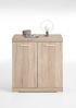 Kommode >BRISTOL 1 XL< in Eiche Dekor - 80x89,9x49,9cm (BxHxT) Bild 2