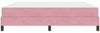 vidaXL Boxspringbett mit Matratze Rosa 180 x 210 cm Stoff 3398760 Bild 5