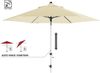 Doppler 'Expert 280 Auto Tilt' Sonnenschirm, Alugestell / Polyester beige, Ø 280 cm Bild 2