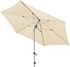 Doppler 'Expert 280 Auto Tilt' Sonnenschirm, Alugestell / Polyester beige, Ø 280 cm Bild 4