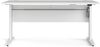 Dmora Schreibtisch Gonu, Mehrzweckschreibtisch, Bürotisch für PC, Eckschreibtisch, 150x80 h119 cm, Weiß Bild 4