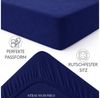 Strauss Home Spannbettlaken Premium, Gummizug: Rundumgummi, 150gr/m2 Premium Jersey 100% Baumwolle Bild 3