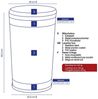 Kela 21817 Kera Sitz-Wäschehalter, Weiß Bild 2