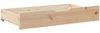 vidaXL Bettschubladen mit Rollen 2 Stk. 90x55x17 cm Massivholz Kiefer 850923 Bild 4