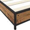 vidaXL Bettrahmen Altholz 80 x 200 cm Holzwerkstoff 8009145 Bild 5