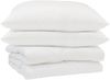 vidaXL Sommerdecke mit Kissen 3 pcs Weiß Mikrofaser 3377340 Bild 2