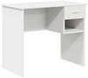 vidaXL Schreibtisch mit Schubladen Weiß 90 x 49 x 75 cm Holzwerkstoff 869266 Bild 2