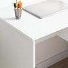 vidaXL Schreibtisch mit Schubladen Weiß 90 x 49 x 75 cm Holzwerkstoff 869266 Bild 4